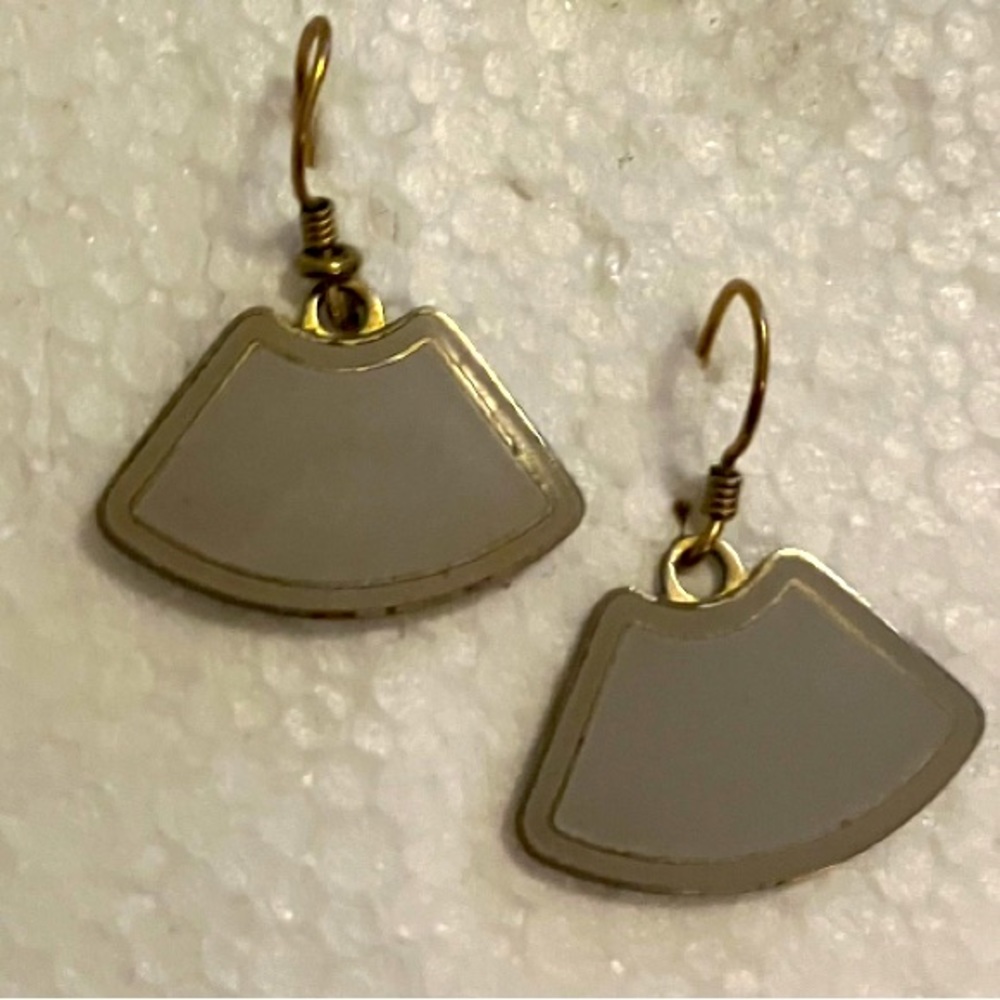 VINTAGE 90s: Laurel Burch ORIGINAL, gorgeous, unique boutique earrings